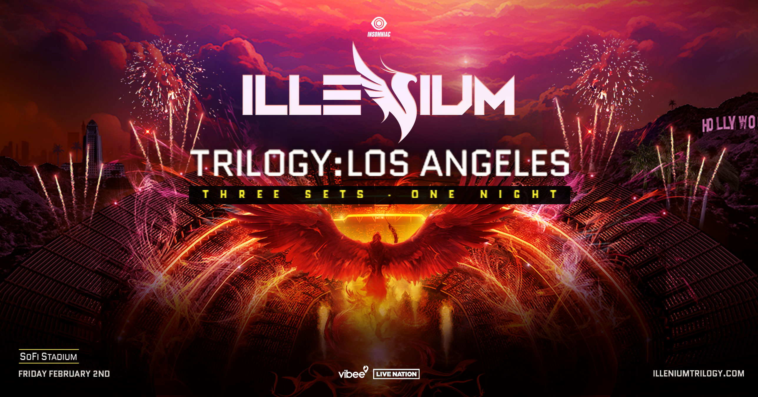 Illenium Trilogy Los Angeles EVENT ONLY PACKAGES Night 1